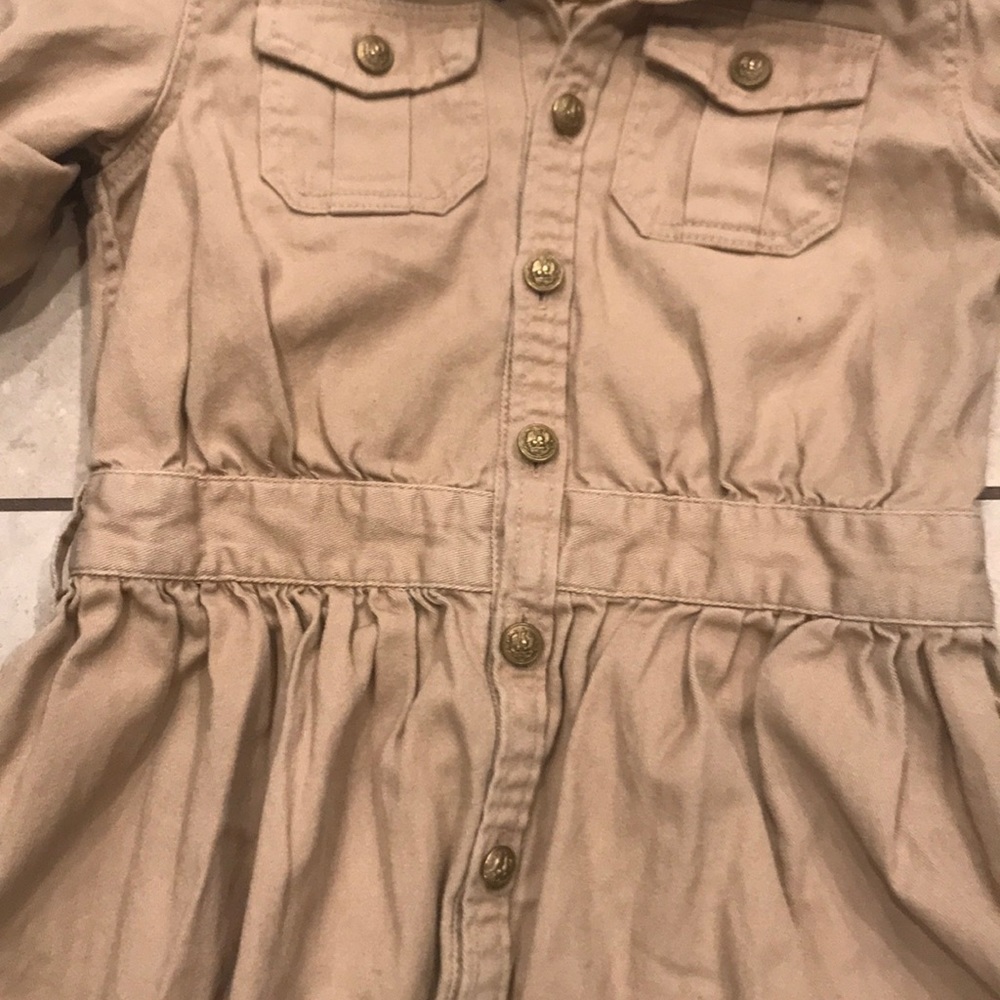 Polo by Ralph Lauren Girl long sleeve Dress size 5 - Picture 6 of 8